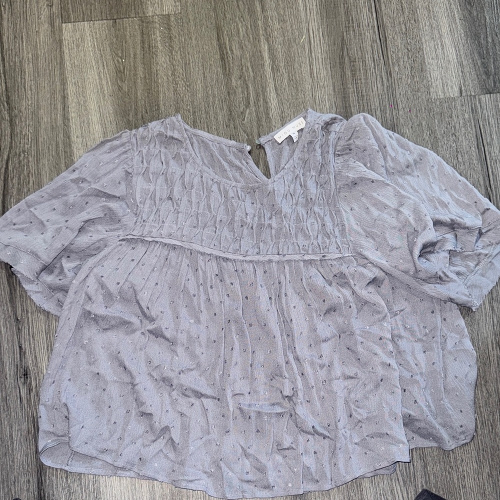 Gray Women's Top